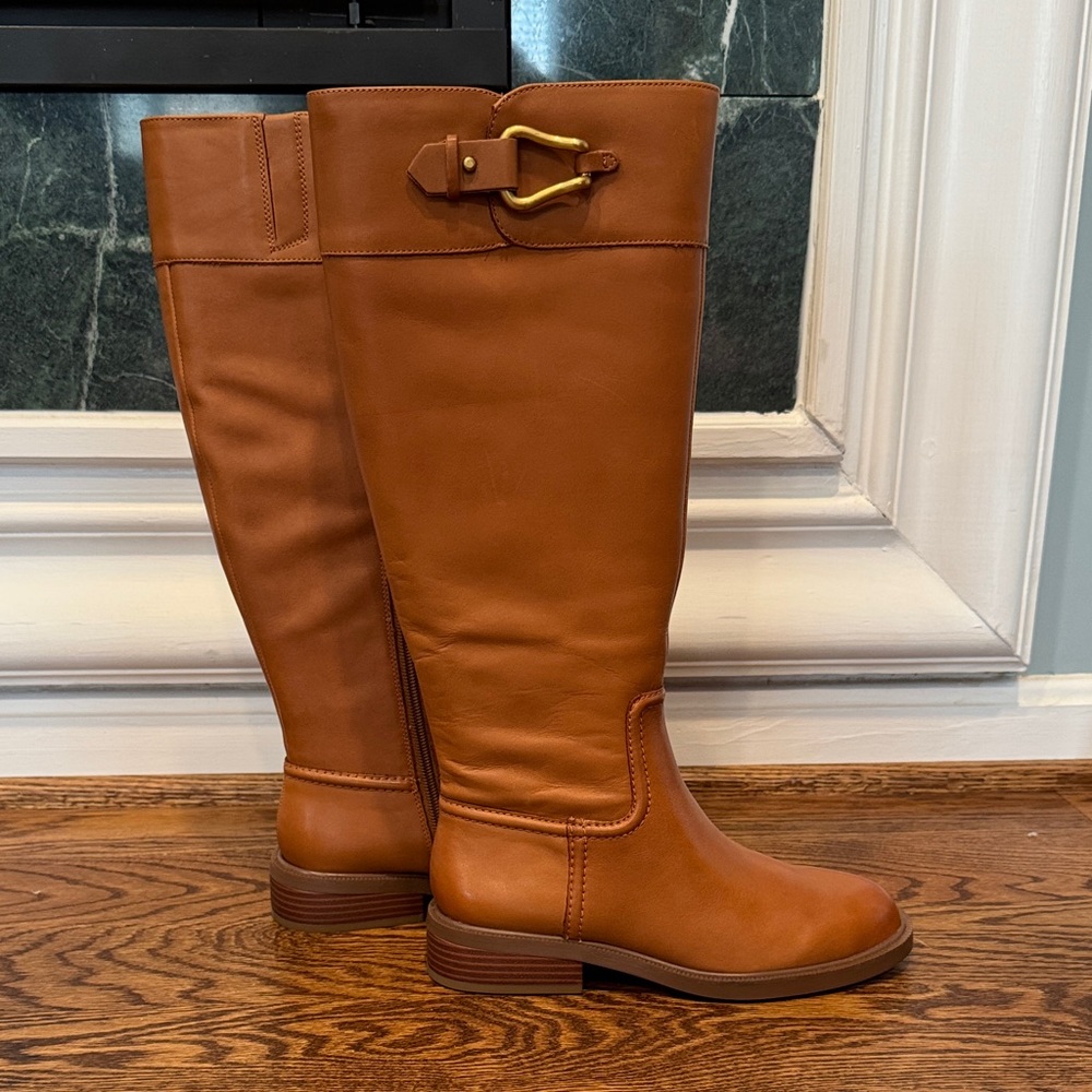 Vince Camuto Tan Knee High Boots